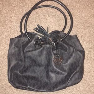 Black and grey MK bag. Excellent used condition!